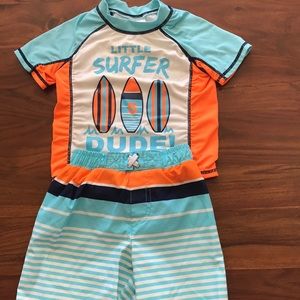Boys bathing suit set